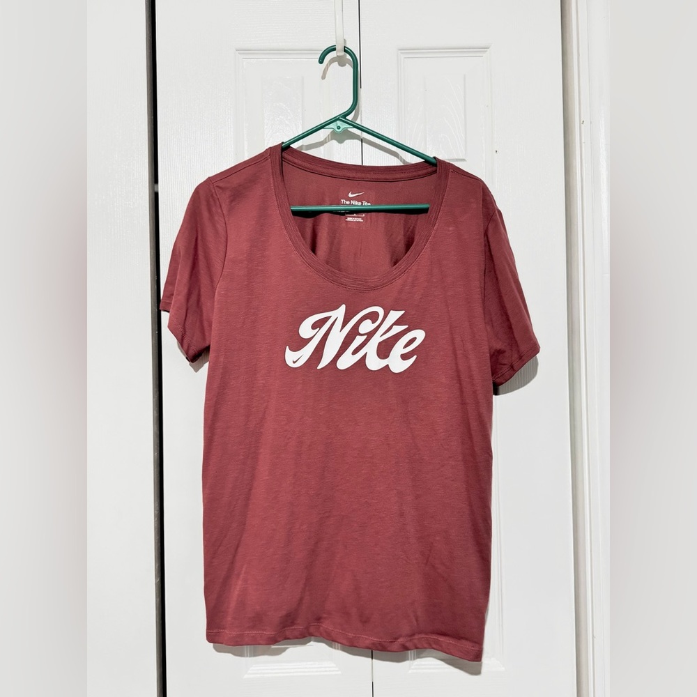Nike Orange Dri-Fit Short Sleeve Tee